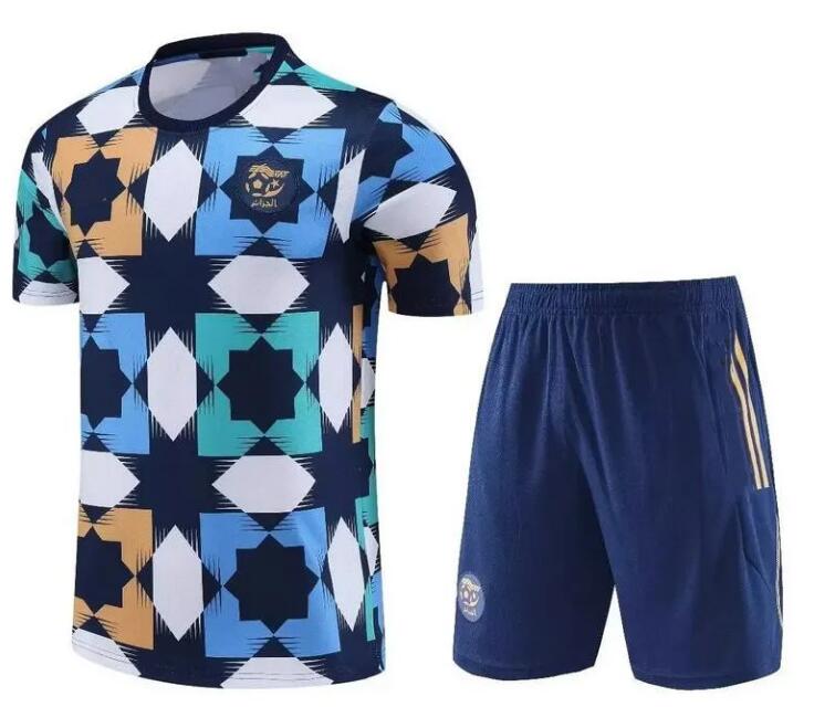 22/23 Algeria tracksuit MAHREZ Short sleeved shorts soccer Jerseys Algerie BOUNEDJAH Survetement maillot de foot FEGHOUL sportswear football training suit, Green
22/23 Algeria tracksuit MAHREZ Short sleeved shorts soccer Jerseys Algerie BOUNEDJAH Survetement maillot de foot FEGHOUL sportswear football training suit, Green