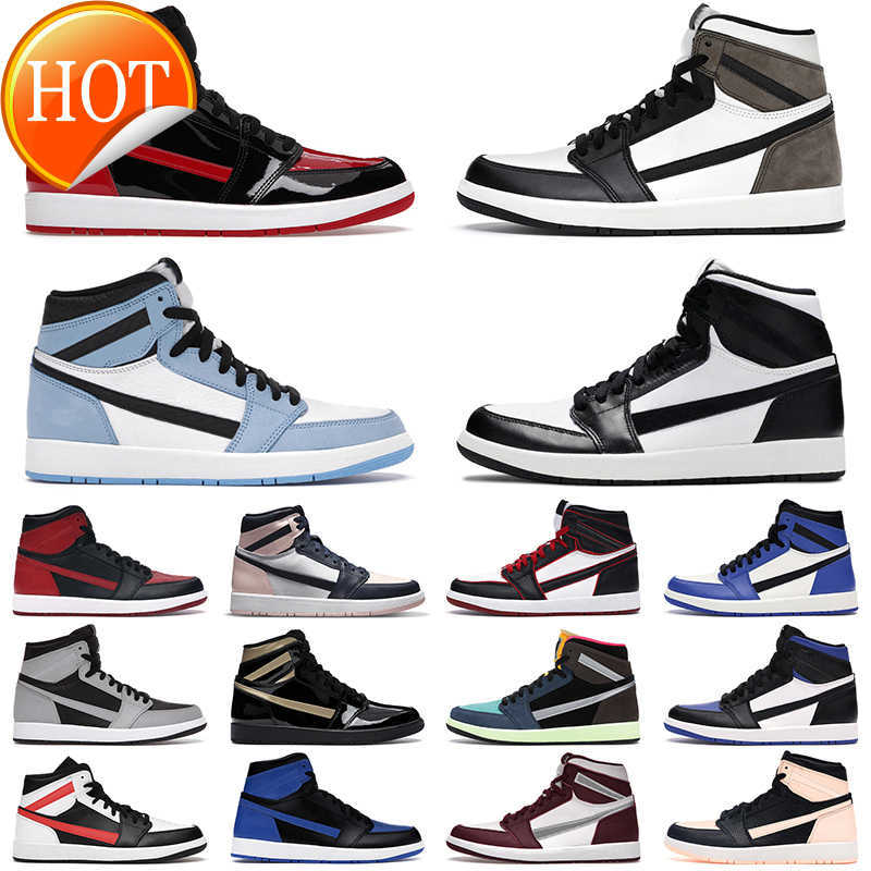 1 Basketball Shoes Men Women 1s Bred Patent Dark Mocha University Blue Chicago Bordeaux White Black Metallic Gold Mens Trainers Sports
1 Basketball Shoes Men Women 1s Bred Patent Dark Mocha University Blue Chicago Bordeaux White Black Metallic Gold Mens Trainers Sports