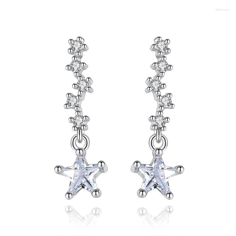 Stud Earrings Wholesale European Fashion Fine Woman Girl Party Birthday Wedding Christmas Gift Star Zircon 18KT White Gold
Stud Earrings Wholesale European Fashion Fine Woman Girl Party Birthday Wedding Christmas Gift Star Zircon 18KT White Gold