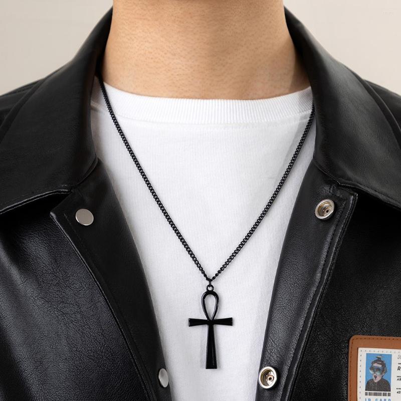Pendant Necklaces Ingemark Punk Black Cross Jesus Choker Necklace For Men Christian Charm Street Style Grunge Jewelry Gifts Steampunk
Pendant Necklaces Ingemark Punk Black Cross Jesus Choker Necklace For Men Christian Charm Street Style Grunge Jewelry Gifts Steampunk