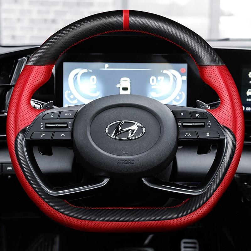 Steering Wheel Covers DIY Hand-Stitch Carbon Fiber Suede Leather Car Cover For Elantra Lafesta Sonata IX35 Verna Tucson
Steering Wheel Covers DIY Hand-Stitch Carbon Fiber Suede Leather Car Cover For Elantra Lafesta Sonata IX35 Verna Tucson