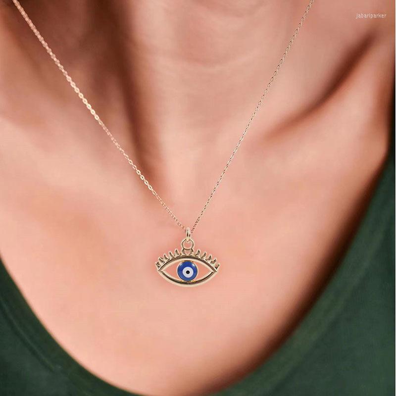 Pendant Necklaces Vintage Eye Necklace Women Gold Color Fashion Link Chain For Jewelry Gift
Pendant Necklaces Vintage Eye Necklace Women Gold Color Fashion Link Chain For Jewelry Gift
