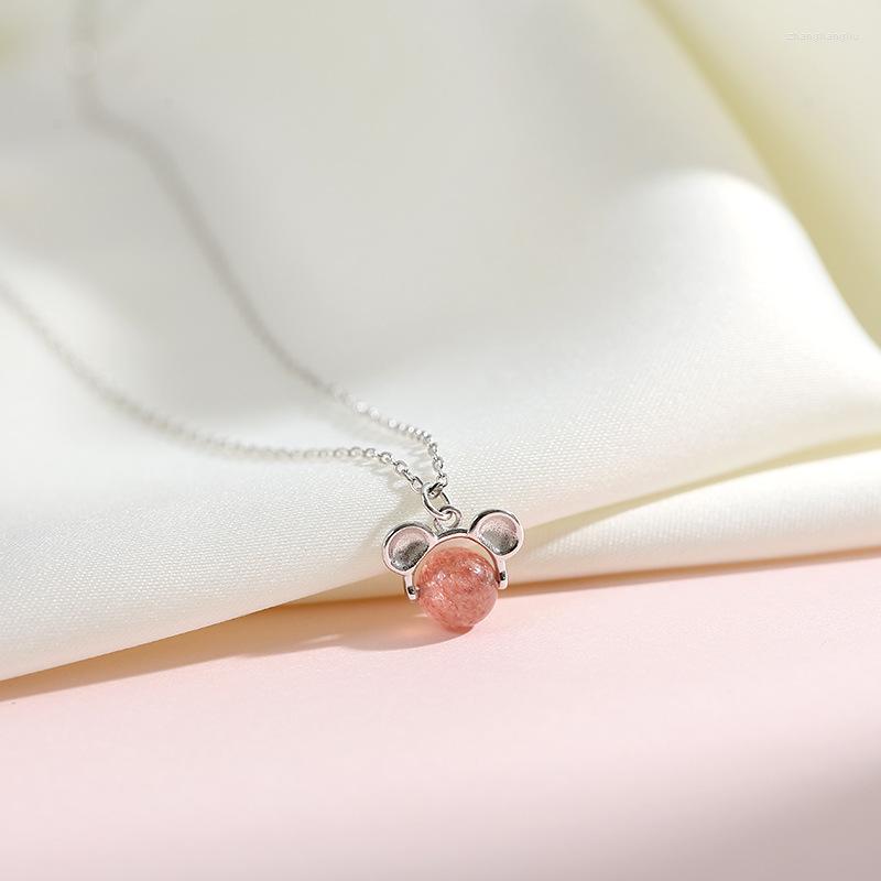 Pendant Necklaces Cute Necklace Strawberry Crystals Anime Mouse Cartoon Jewelry Wholesale Clavicle Chain 2023 Accessories For Women
Pendant Necklaces Cute Necklace Strawberry Crystals Anime Mouse Cartoon Jewelry Wholesale Clavicle Chain 2023 Accessories For Women