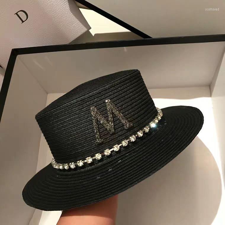 Wide Brim Hats Sun Hat Woman Summer Straw Crystal Rhinestone Embellished Letter Big Beach Foldable UV Protection Scot22, White
Wide Brim Hats Sun Hat Woman Summer Straw Crystal Rhinestone Embellished Letter Big Beach Foldable UV Protection Scot22, White