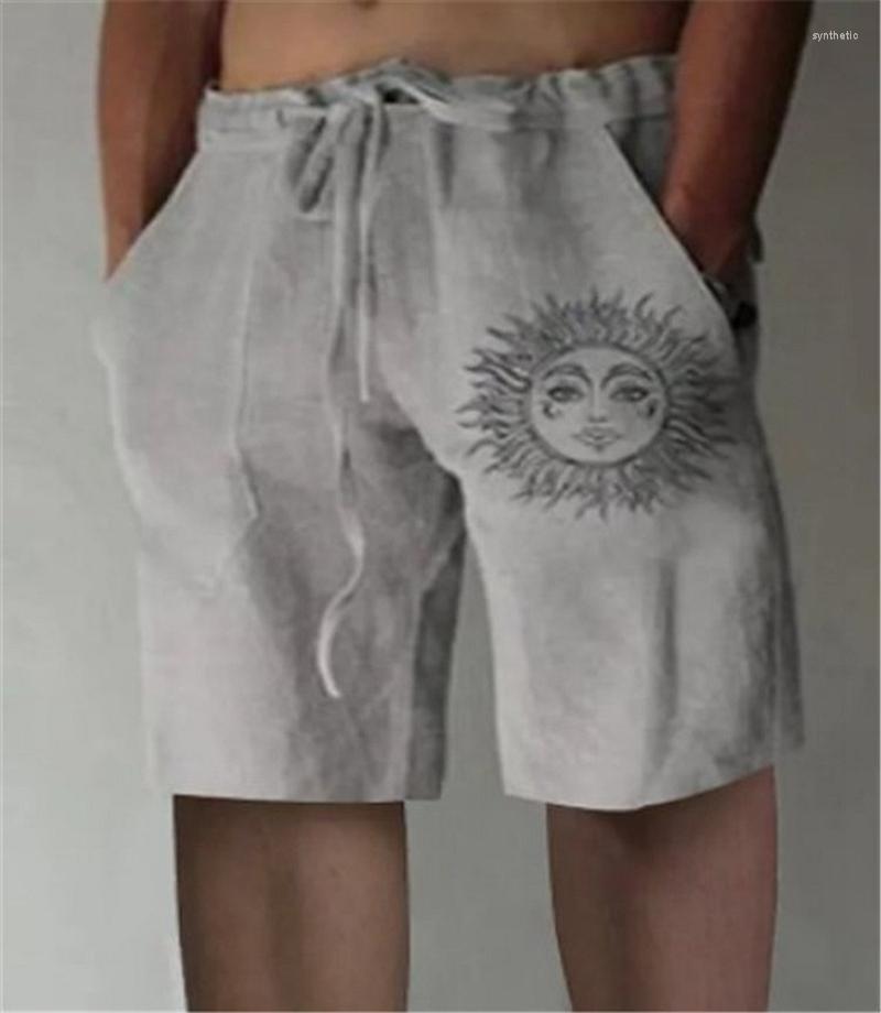 Men' Shorts Cotton Linen Men Pants Solid Sun Print Breathable Flax Trousers Beach Streetwear Summer Casual Fitness 5XL, Grey - 1
Men' Shorts Cotton Linen Men Pants Solid Sun Print Breathable Flax Trousers Beach Streetwear Summer Casual Fitness 5XL, Grey - 1