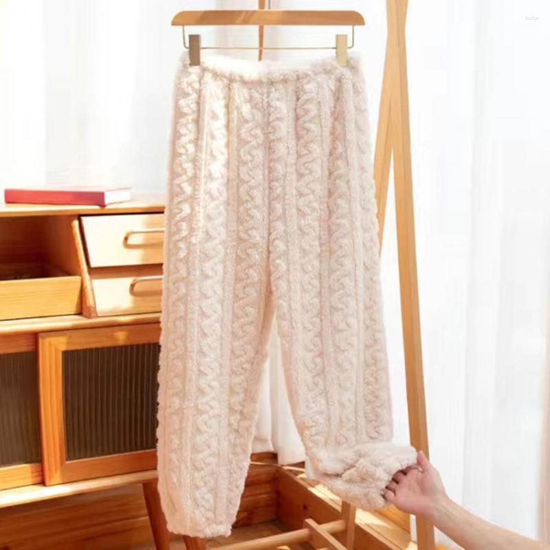 Women's Sleepwear Velvet Trousers Spiral Texture Soft Coldproof Women Solid Color Plush Thermal Sleep Pants Daily Wear, Blue
Women's Sleepwear Velvet Trousers Spiral Texture Soft Coldproof Women Solid Color Plush Thermal Sleep Pants Daily Wear, Blue