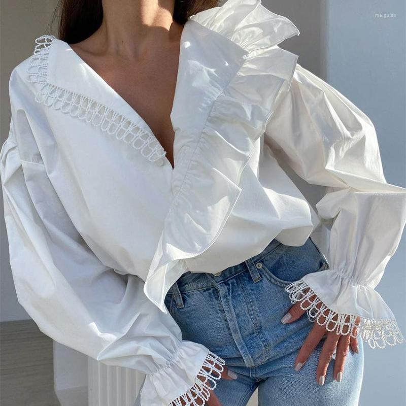 Ethnic Clothing Blouse Shirt Women Autumn White Long Sleeve Ruffles Blouses Slim Fit Francais Tops Korean Streetwear Blusas Mujer De Moda
Ethnic Clothing Blouse Shirt Women Autumn White Long Sleeve Ruffles Blouses Slim Fit Francais Tops Korean Streetwear Blusas Mujer De Moda