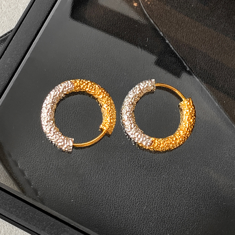 Sun Moon Stars Gold/Silver Two-Color Texture Earrings Stud Women's Advanced Jewelry Simple Design 925 Silver Needle Accessories
Sun Moon Stars Gold/Silver Two-Color Texture Earrings Stud Women's Advanced Jewelry Simple Design 925 Silver Needle Accessories