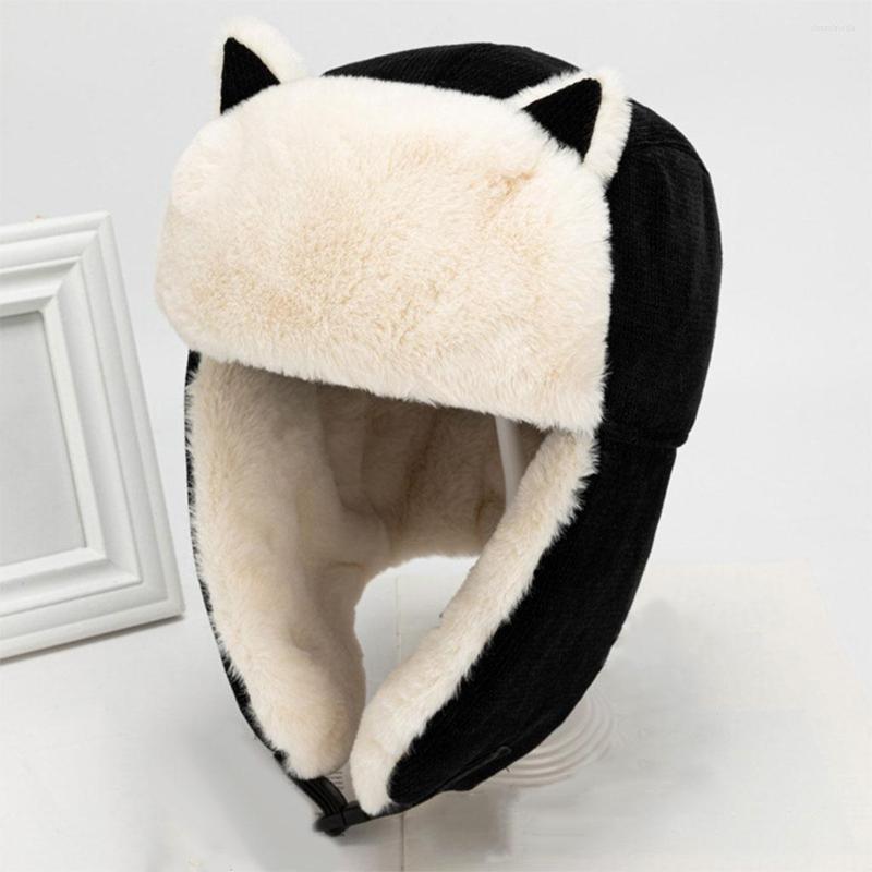Berets Windproof Warm Earflap Trapper Hats Women & Mens Winter With Ear Flaps Ski Outdoor Hat Head Warmer, Picture shown
Berets Windproof Warm Earflap Trapper Hats Women & Mens Winter With Ear Flaps Ski Outdoor Hat Head Warmer, Picture shown