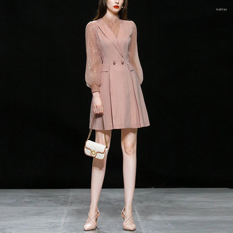 Casual Dresses LINDA DELLA Classic Women Spring And Summer Models Temperament V-neck Picture Color Button Suit Slim Long-sleeved Jacket, Picture shown
Casual Dresses LINDA DELLA Classic Women Spring And Summer Models Temperament V-neck Picture Color Button Suit Slim Long-sleeved Jacket, Picture shown