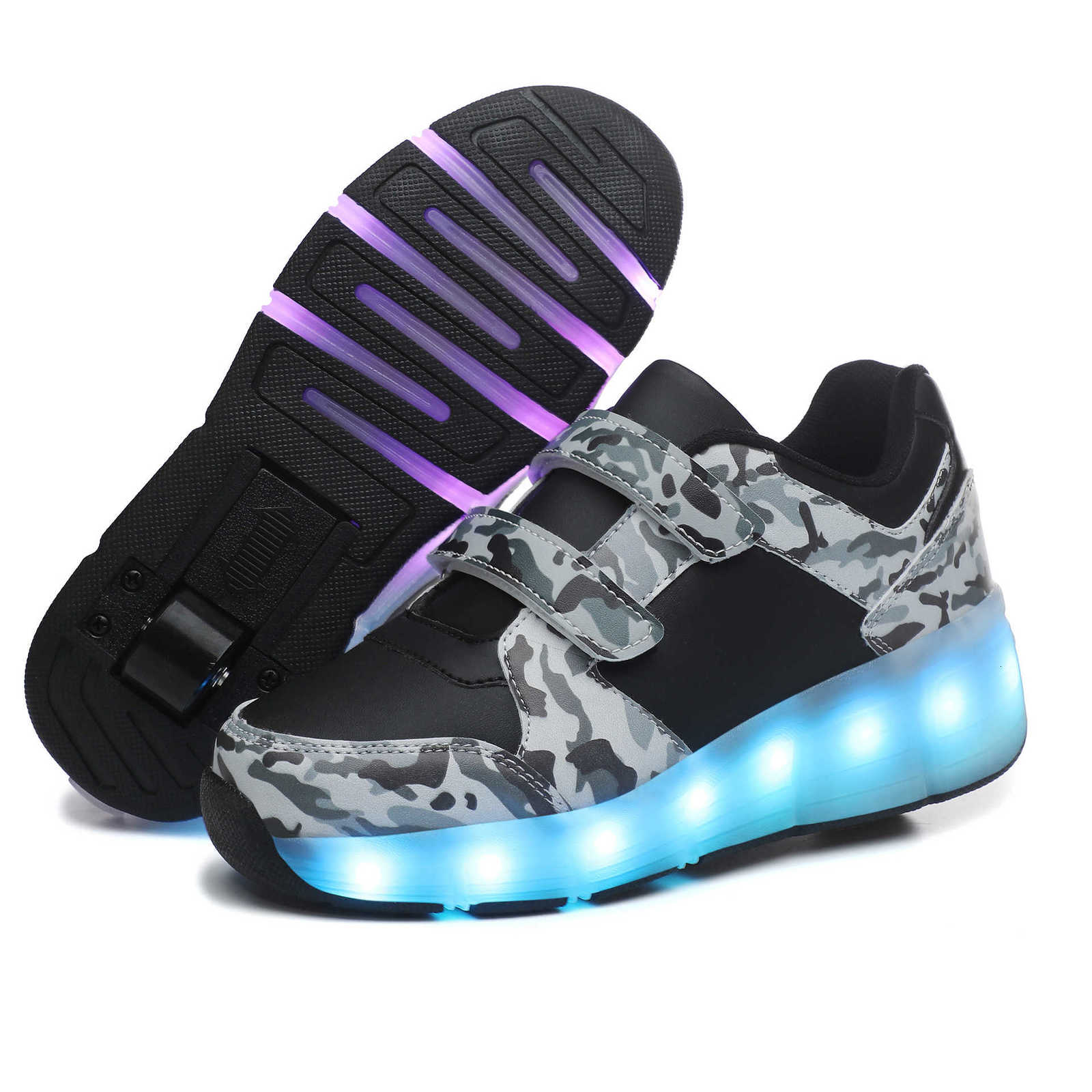 Chil1en's Walking Shoes Single Wheel Usb Charging Led Light Emitting Double Wheel Invisible Breathable Belt Pulley Sports Skating Roller, A903 black
Chil1en's Walking Shoes Single Wheel Usb Charging Led Light Emitting Double Wheel Invisible Breathable Belt Pulley Sports Skating Roller, A903 black