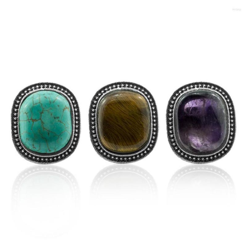 Cluster Rings FYSL 10 Pcs Silver Plated Geometric Shape Tiger Eye Stone Resizable Finger Ring Amethysts Crystal Jewelry
Cluster Rings FYSL 10 Pcs Silver Plated Geometric Shape Tiger Eye Stone Resizable Finger Ring Amethysts Crystal Jewelry