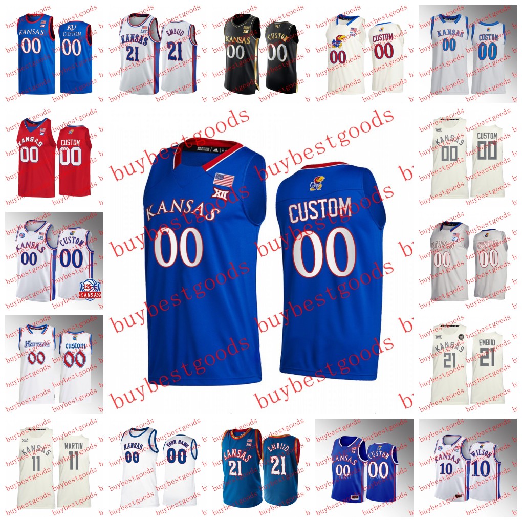 Basketball Jerseys NCAA Kansas Jayhawks College Basketball Jersey 1 Joseph Yesufu 11 Remy Martin 31 Cam Martin 44 Mitch Lightfoot K.J. Adams Christian Braun, Style
Basketball Jerseys NCAA Kansas Jayhawks College Basketball Jersey 1 Joseph Yesufu 11 Remy Martin 31 Cam Martin 44 Mitch Lightfoot K.J. Adams Christian Braun, Style