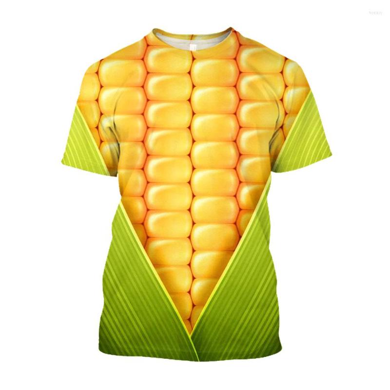 

Men's T Shirts Jumeast 3D Grain Corn Wheat Printed Men T-shirts Premium Comfort Funny Tee Vitality Streetwear Youth Alternative Clothes, 08