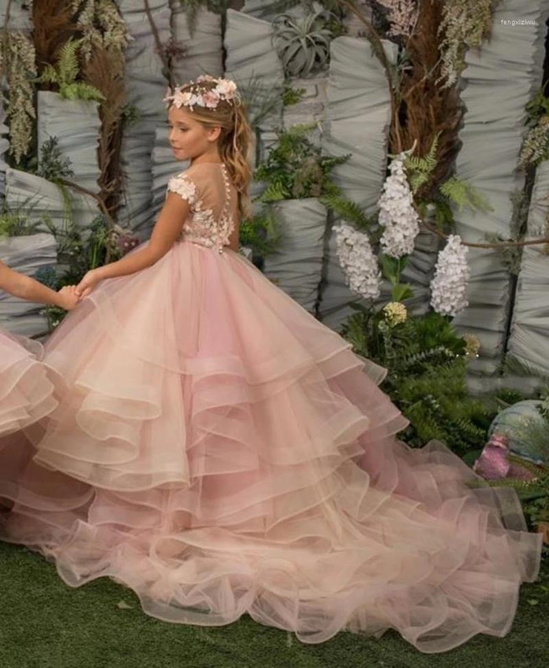 Girl Dresses Lace Princess Flower For Wedding Kids Children First Communion Ball Gowns Party Pageant Wear, Custom colors
Girl Dresses Lace Princess Flower For Wedding Kids Children First Communion Ball Gowns Party Pageant Wear, Custom colors