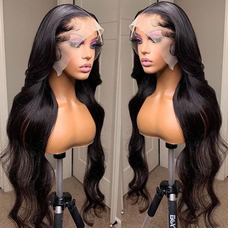 Lace Wigs 34inch HD Transparent Front Body Wave 13x4 Frontal Human Hair Brazilian 4x4 Closure Black WomenLace, Picture shown
Lace Wigs 34inch HD Transparent Front Body Wave 13x4 Frontal Human Hair Brazilian 4x4 Closure Black WomenLace, Picture shown