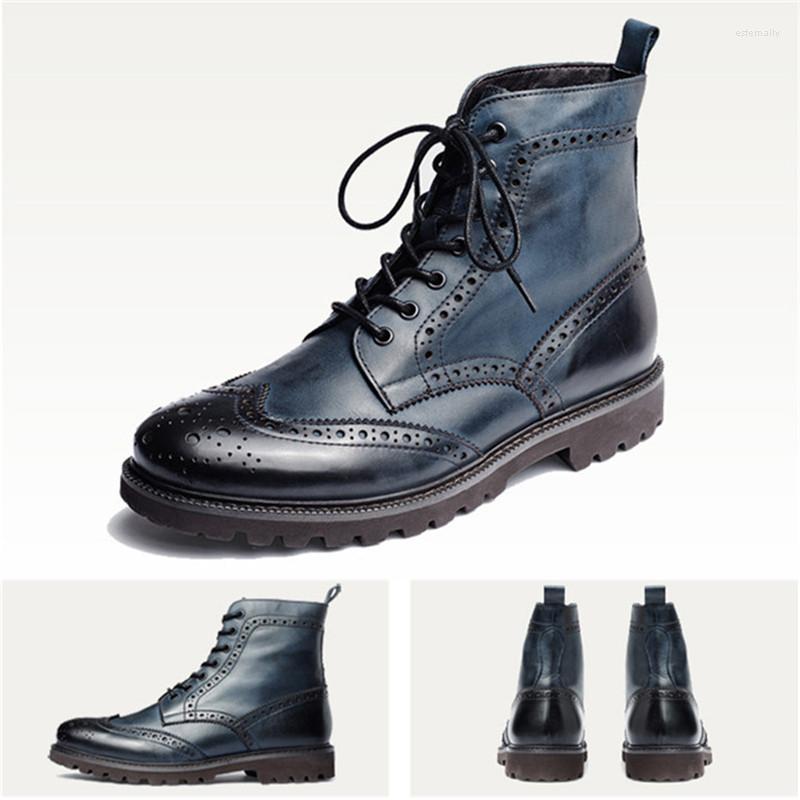 Dress Shoes Classic Boots Top Quality Trending High Sexy Man Fashion Brogue Men 's Luxurious, Black
Dress Shoes Classic Boots Top Quality Trending High Sexy Man Fashion Brogue Men 's Luxurious, Black
