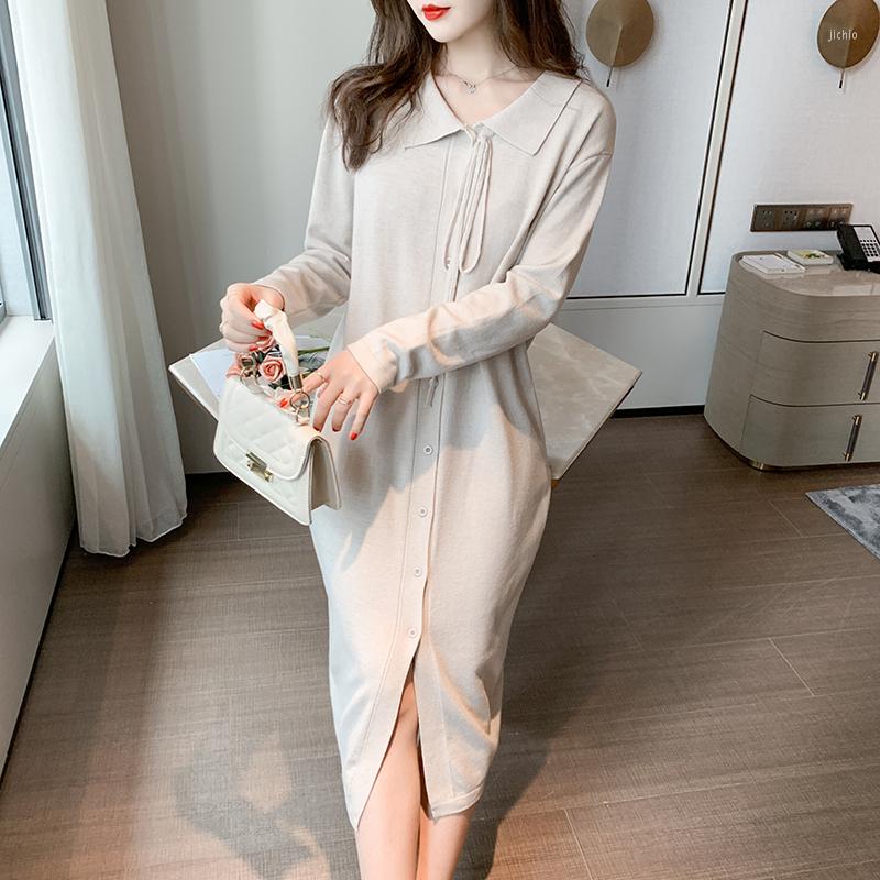 Casual Dresses Women's Mid-length Solid Color Soft Cotton Waist 2023 Autumn Korean Style Loose Fashion Long Sleeve Split Dress, Apricot
Casual Dresses Women's Mid-length Solid Color Soft Cotton Waist 2023 Autumn Korean Style Loose Fashion Long Sleeve Split Dress, Apricot