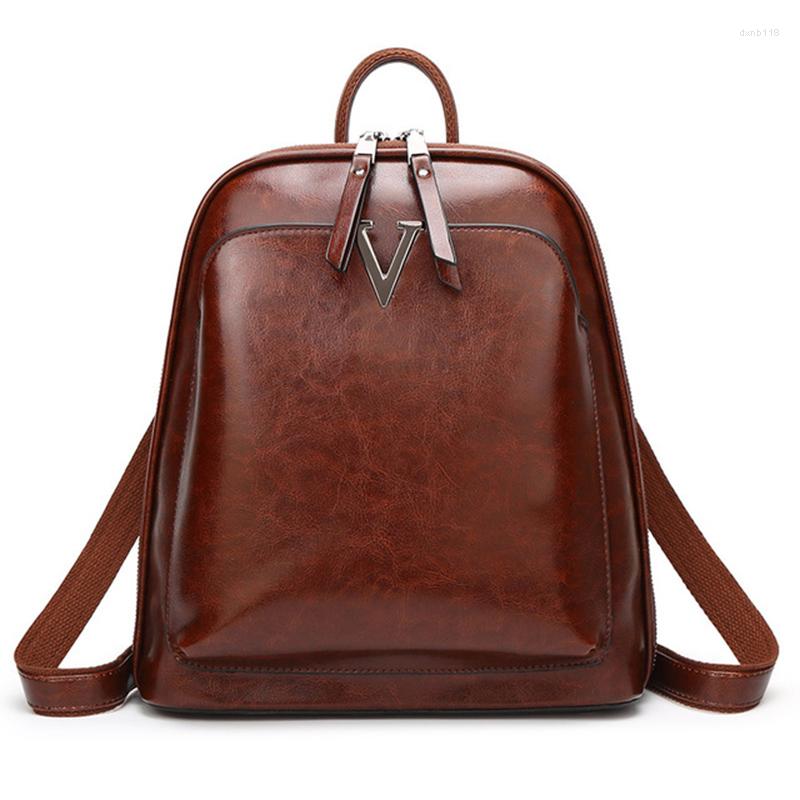 School Bags 2023 Women Backpack Patent Leather Fashion Design Ladies Retro Multifunction Mochilas Rucksack, Dark brown
School Bags 2023 Women Backpack Patent Leather Fashion Design Ladies Retro Multifunction Mochilas Rucksack, Dark brown