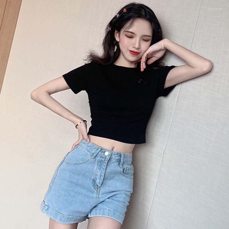 Gym Clothing V7747 -2023 Summer Korean Short Bottoming Shirt Net Red Slim Slimming Solid Color Short-sleeved T-shirt Female, Black
Gym Clothing V7747 -2023 Summer Korean Short Bottoming Shirt Net Red Slim Slimming Solid Color Short-sleeved T-shirt Female, Black