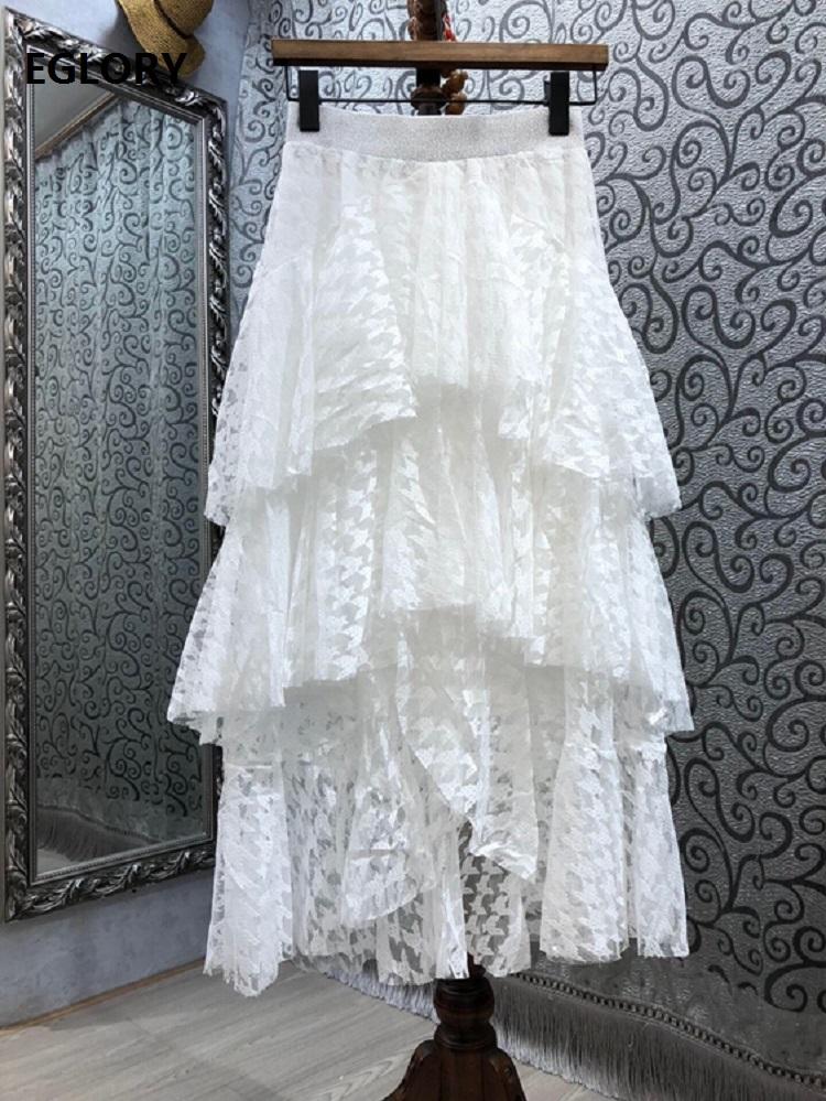 Skirts 2023 Spring Summer Long Skirt High Quality Cotton Women Geometric Patterns Cascading Ruffle Sexy White Black Maxi
Skirts 2023 Spring Summer Long Skirt High Quality Cotton Women Geometric Patterns Cascading Ruffle Sexy White Black Maxi