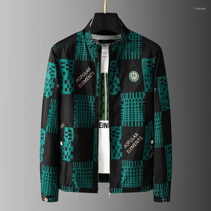 Men's Jackets High Quality Check Print Contrasting Colors Rhinestone Pattern Long Sleeve Drill Coat Men Pilot Jacket, Black
Men's Jackets High Quality Check Print Contrasting Colors Rhinestone Pattern Long Sleeve Drill Coat Men Pilot Jacket, Black