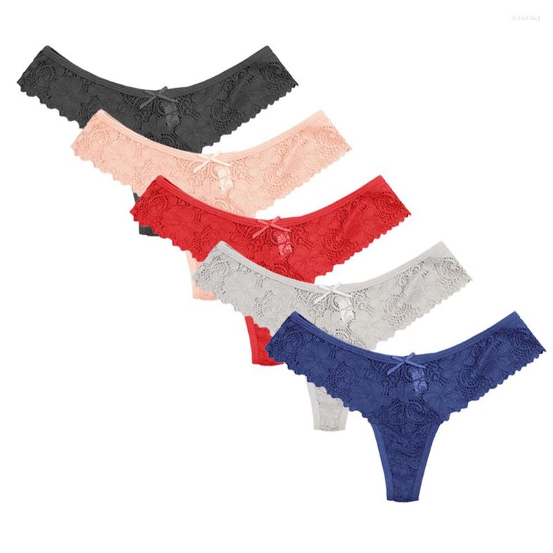 Women' Panties 5pcs/ Lot Underwear For Women Lace Thong Transparent Sexy High Quality Tangas Bow Soft Breathable Comfort G-string, Multi
Women' Panties 5pcs/ Lot Underwear For Women Lace Thong Transparent Sexy High Quality Tangas Bow Soft Breathable Comfort G-string, Multi