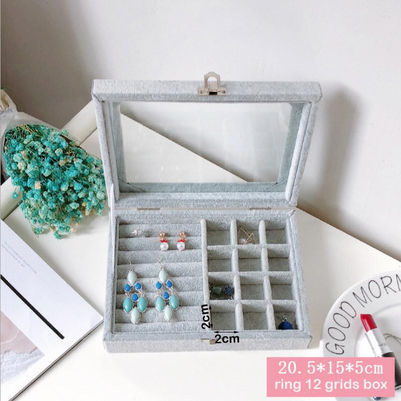 Jewelry Pouches Size 20.5 15 5cm Grey Display Box Case For Rings Earrings Bracelets Necklaces Or Other Ornaments Storage Organizer
Jewelry Pouches Size 20.5 15 5cm Grey Display Box Case For Rings Earrings Bracelets Necklaces Or Other Ornaments Storage Organizer