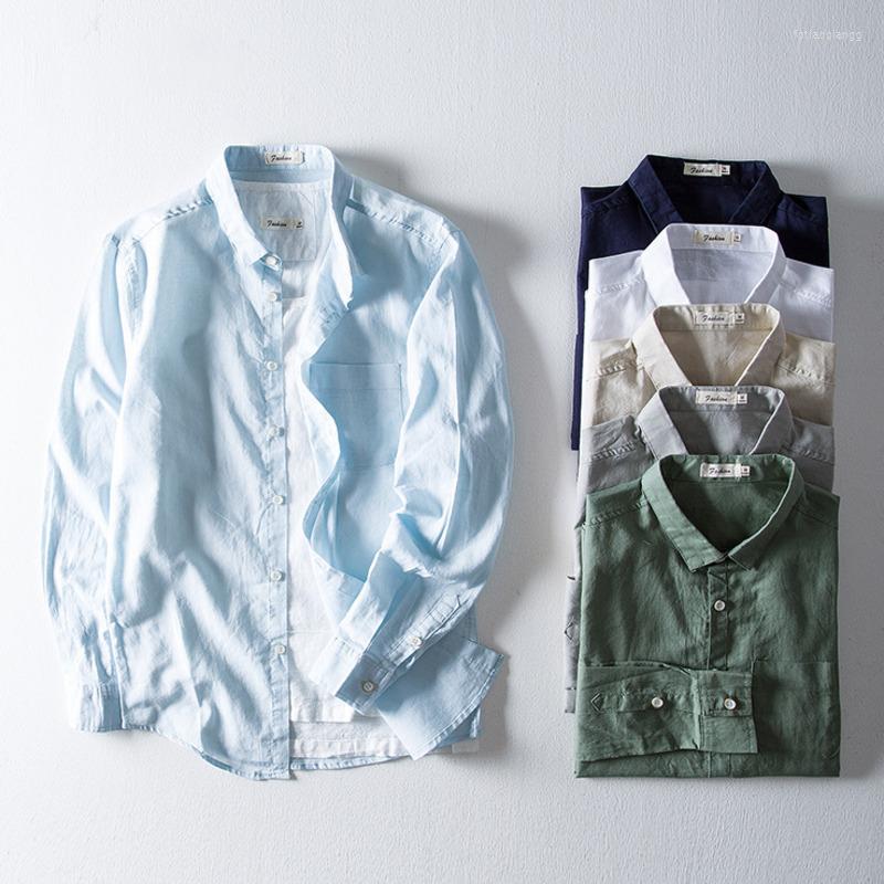 Men's Casual Shirts Japan Style Mens Linen Cotton Shirt Harajuku Chest Pocket Long Sleeve Slim Fit Solid Color Male Breathable Classical, Gray
Men's Casual Shirts Japan Style Mens Linen Cotton Shirt Harajuku Chest Pocket Long Sleeve Slim Fit Solid Color Male Breathable Classical, Gray
