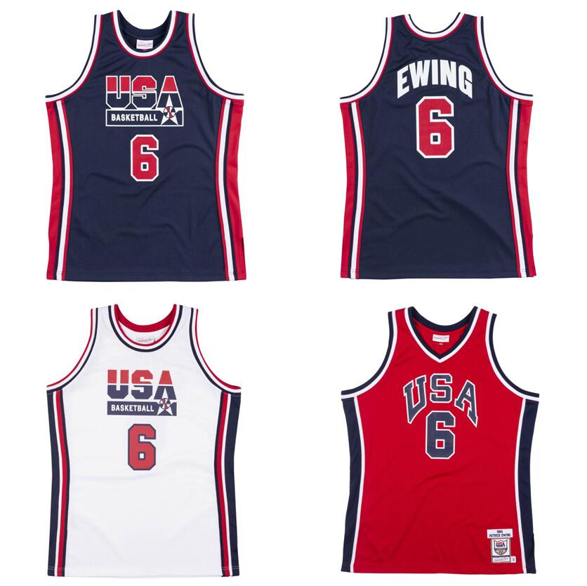 Patrick Ewing Stitched basketball Jersey S- Mitchell Ness jersey 1984 1992 Mesh Hardwoods Classics retro jerseys Men women Youth 6, Stithced jersey
Patrick Ewing Stitched basketball Jersey S- Mitchell Ness jersey 1984 1992 Mesh Hardwoods Classics retro jerseys Men women Youth 6, Stithced jersey