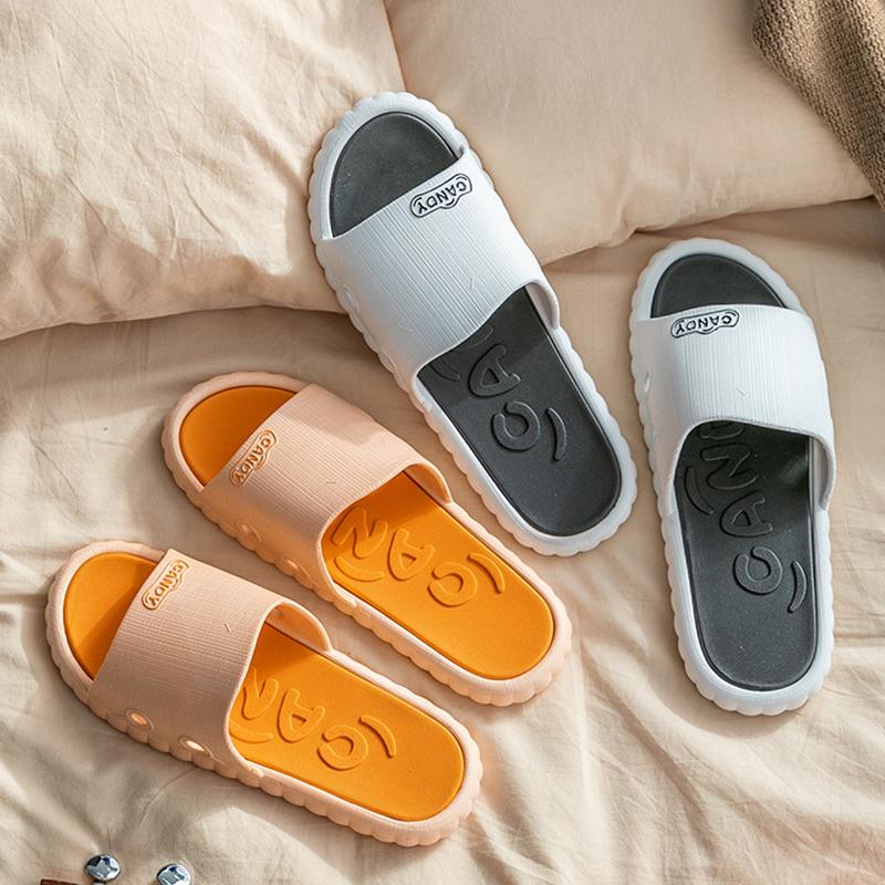Slippers Lovers Summer Men Women Couples Anti-Slip Soft Slipper Cute Candy Girls Sandals Designer Slides Indoor Bathroom Shoes, Black
Slippers Lovers Summer Men Women Couples Anti-Slip Soft Slipper Cute Candy Girls Sandals Designer Slides Indoor Bathroom Shoes, Black