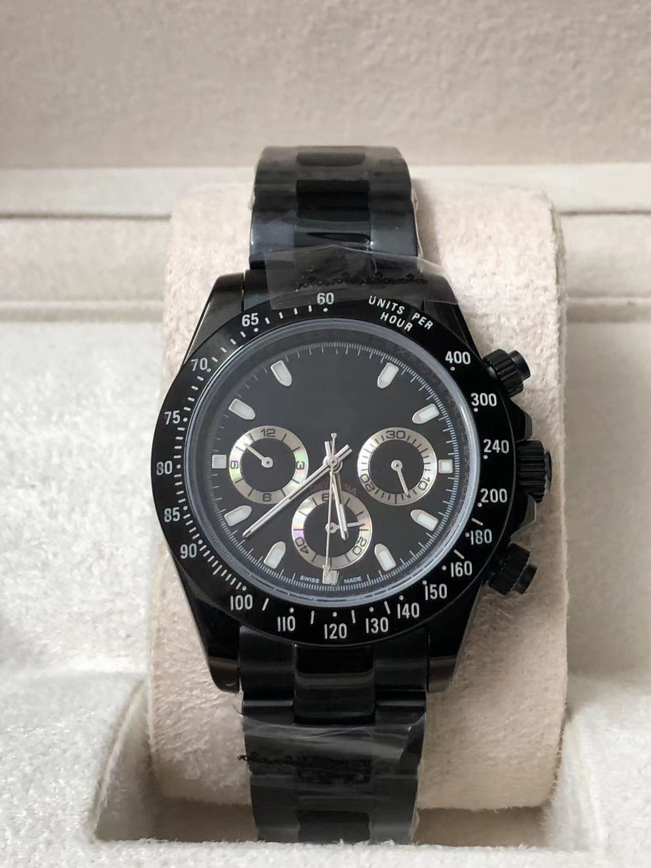Mens Watches 40mm Sapphire Watch Gold No Chronograph Mechanical Automatic Mens Watchs 2813 Movement 316L Stainless steel, Green
Mens Watches 40mm Sapphire Watch Gold No Chronograph Mechanical Automatic Mens Watchs 2813 Movement 316L Stainless steel, Green