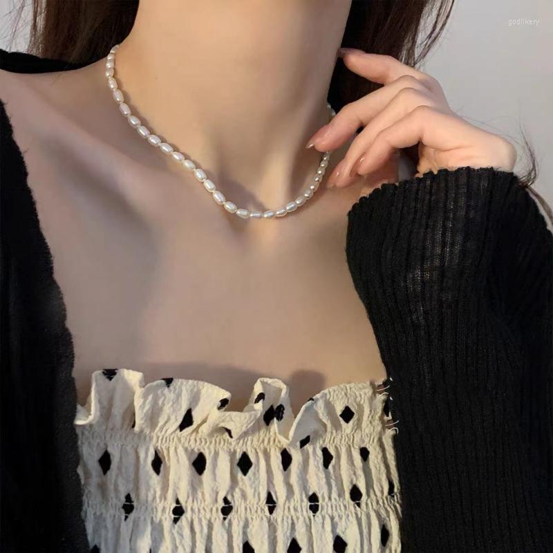 Choker YACHU Girl Imitation Pearl Necklace For Women Fashion Temperament Simple Irregular Chains Jewelry Gift
Choker YACHU Girl Imitation Pearl Necklace For Women Fashion Temperament Simple Irregular Chains Jewelry Gift