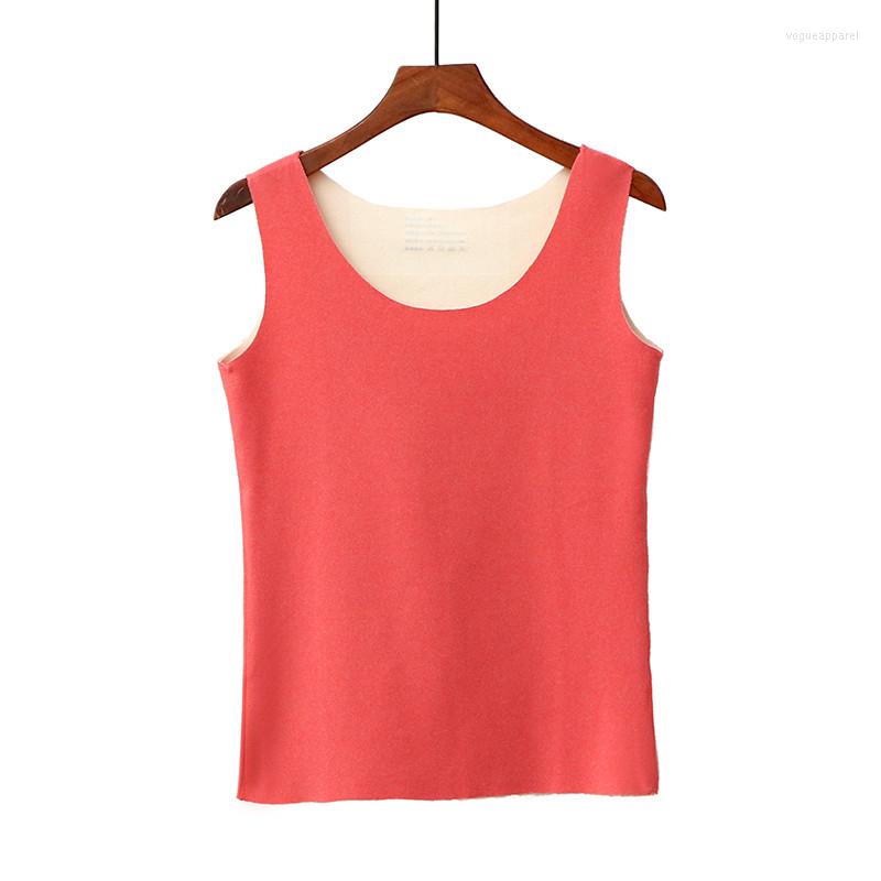 Women's Tanks Winter Skin Warm Women Tank Tops Double Layer DE Velvet Seamless Top Lady Skinny Body Base Shirt White Black Simple Tees
Women's Tanks Winter Skin Warm Women Tank Tops Double Layer DE Velvet Seamless Top Lady Skinny Body Base Shirt White Black Simple Tees
