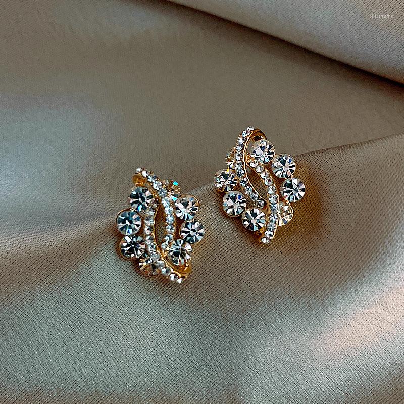 Stud Earrings 2023 Cut Trendy Women Crystal Flowers For Gold Color Modelling Jewelry
Stud Earrings 2023 Cut Trendy Women Crystal Flowers For Gold Color Modelling Jewelry