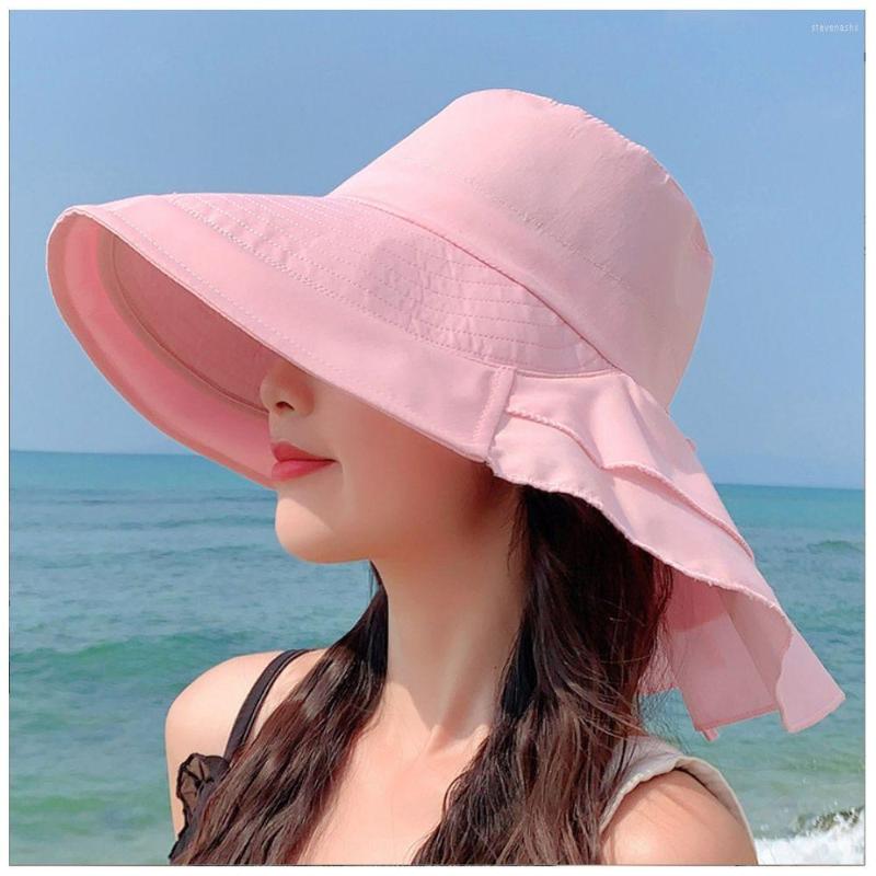 Wide Brim Hats Summer Sun Hat Women's Neck Protector Protection Bucket UPF 50 Outdoor Riding With Hole, Black
Wide Brim Hats Summer Sun Hat Women's Neck Protector Protection Bucket UPF 50 Outdoor Riding With Hole, Black