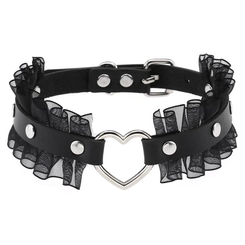 Choker Chokers Fashion Women Lace Leather Chocker Necklace Goth Punk Sexy EMO Harajuku JewelryChokers
Choker Chokers Fashion Women Lace Leather Chocker Necklace Goth Punk Sexy EMO Harajuku JewelryChokers