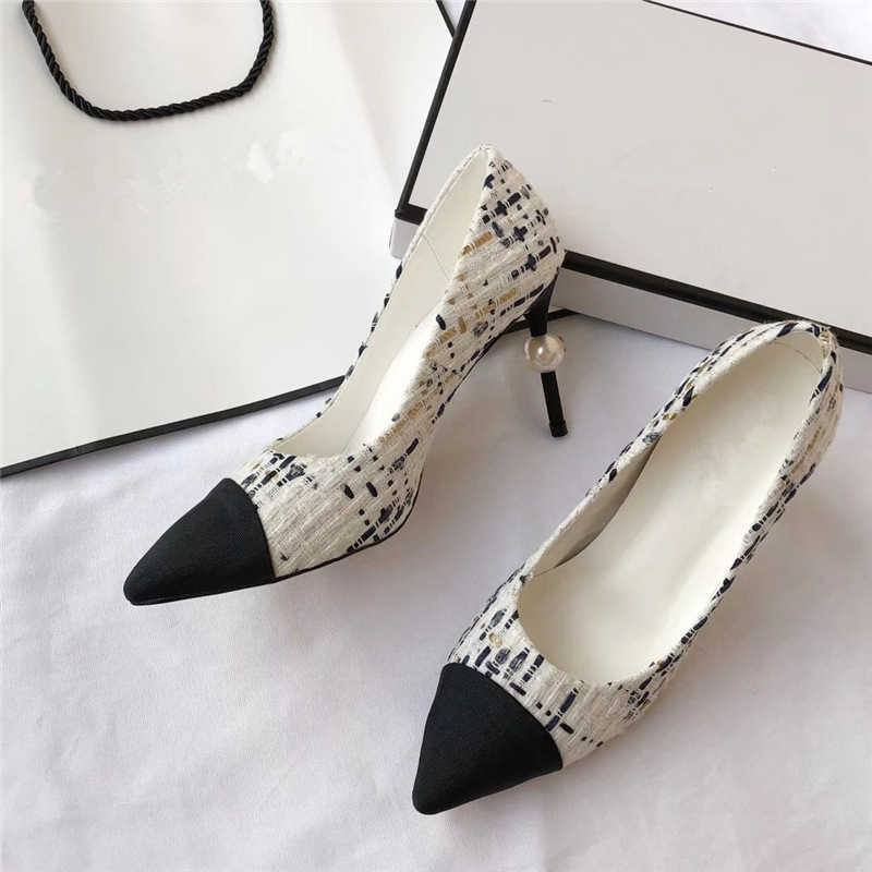 Shoes Small fragrance color block pearl thin heel 2023 autumn new fashion celebrity professional versatile shallow high-heeled shoes female, White
Shoes Small fragrance color block pearl thin heel 2023 autumn new fashion celebrity professional versatile shallow high-heeled shoes female, White