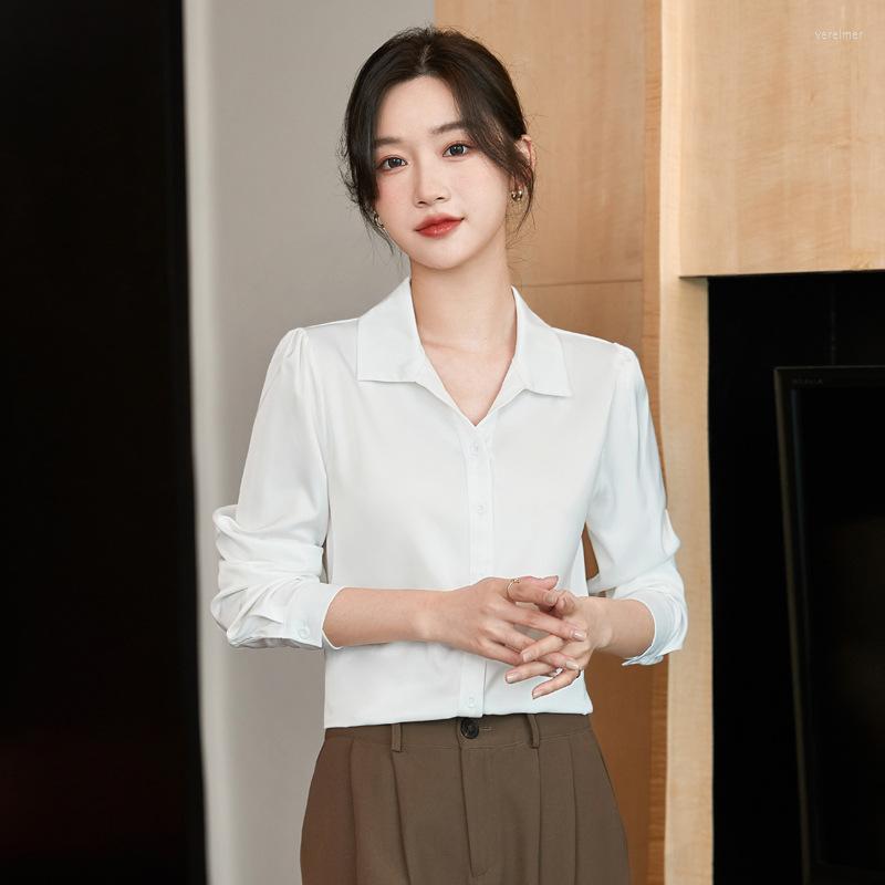 Women' Blouses Autumn Chiffon Long Sleeve Blouse Women Pullover White Shirts For Vintage Loose Womens Tops And Camisas De Mujer
Women' Blouses Autumn Chiffon Long Sleeve Blouse Women Pullover White Shirts For Vintage Loose Womens Tops And Camisas De Mujer