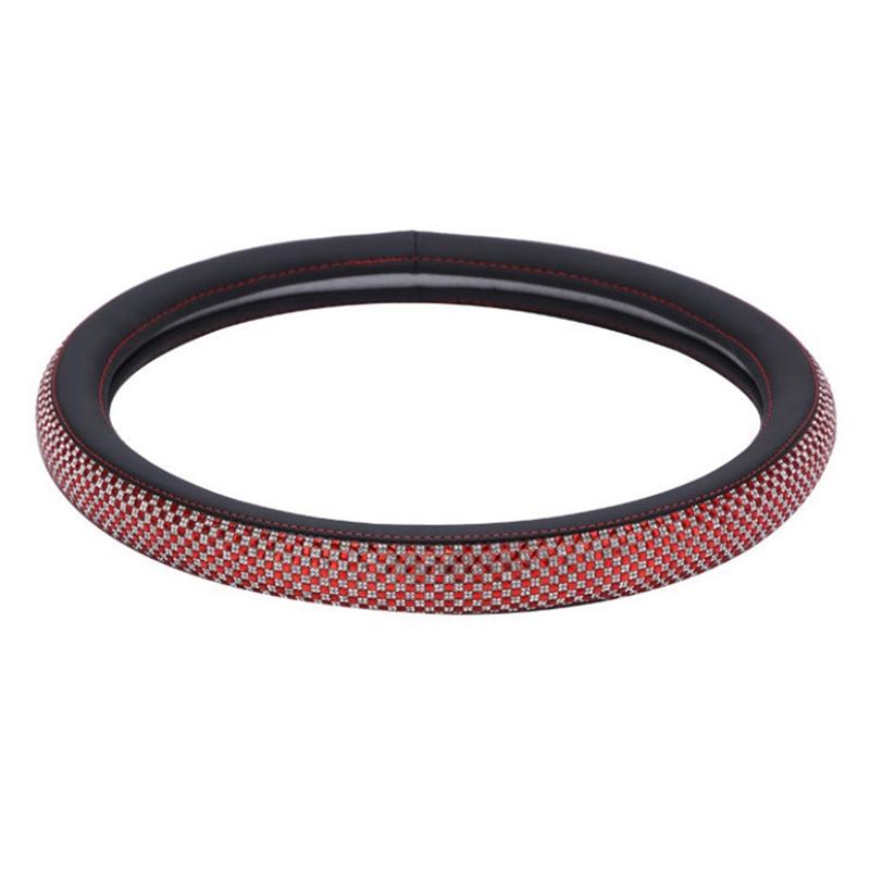 Steering Wheel Covers -Universal 15 Inch 38cm Leather Cover For Cars Protector Women
Steering Wheel Covers -Universal 15 Inch 38cm Leather Cover For Cars Protector Women