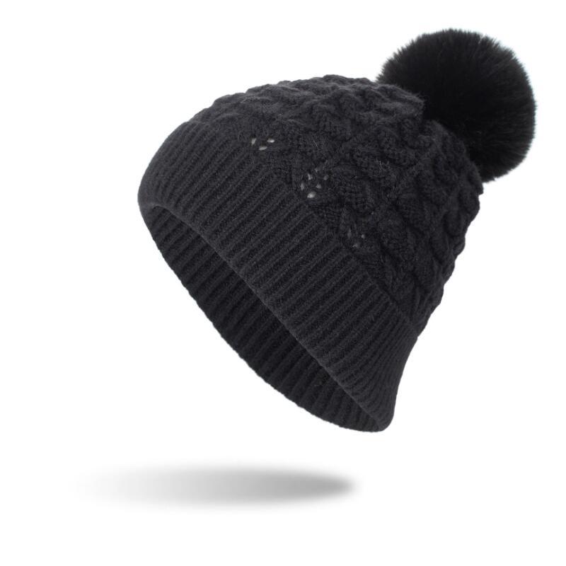 Beanies Beanie/Skull Caps Women Girls Winter Slouch Knit Beanie Hat Warm Woolen Knitted Hats With Faux Fur Pom Thermal Slouchy Skull Cap
Beanies Beanie/Skull Caps Women Girls Winter Slouch Knit Beanie Hat Warm Woolen Knitted Hats With Faux Fur Pom Thermal Slouchy Skull Cap