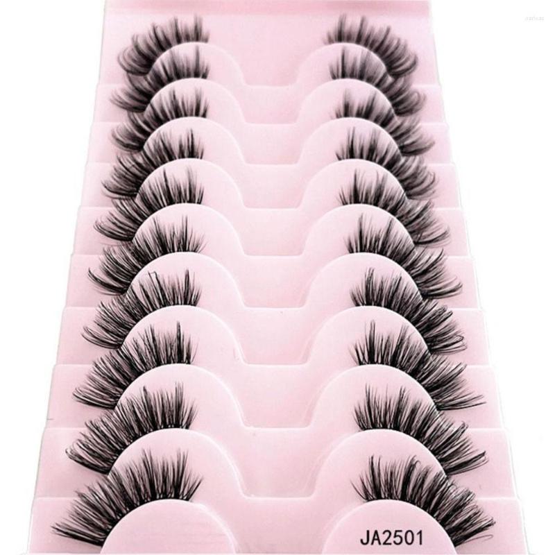 False Eyelashes 10Pairs Half Mink Lashes Make Up Hand Natural Long Cruelty Free Crisscross Winged Fake
False Eyelashes 10Pairs Half Mink Lashes Make Up Hand Natural Long Cruelty Free Crisscross Winged Fake