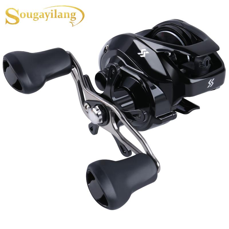 Baitcasting Reels Sougayilang Arrived Low Profile Fishing Reel 12 1BB 7.2:1 Smooth Powerful Saltwater Freshwater Wheel
Baitcasting Reels Sougayilang Arrived Low Profile Fishing Reel 12 1BB 7.2:1 Smooth Powerful Saltwater Freshwater Wheel