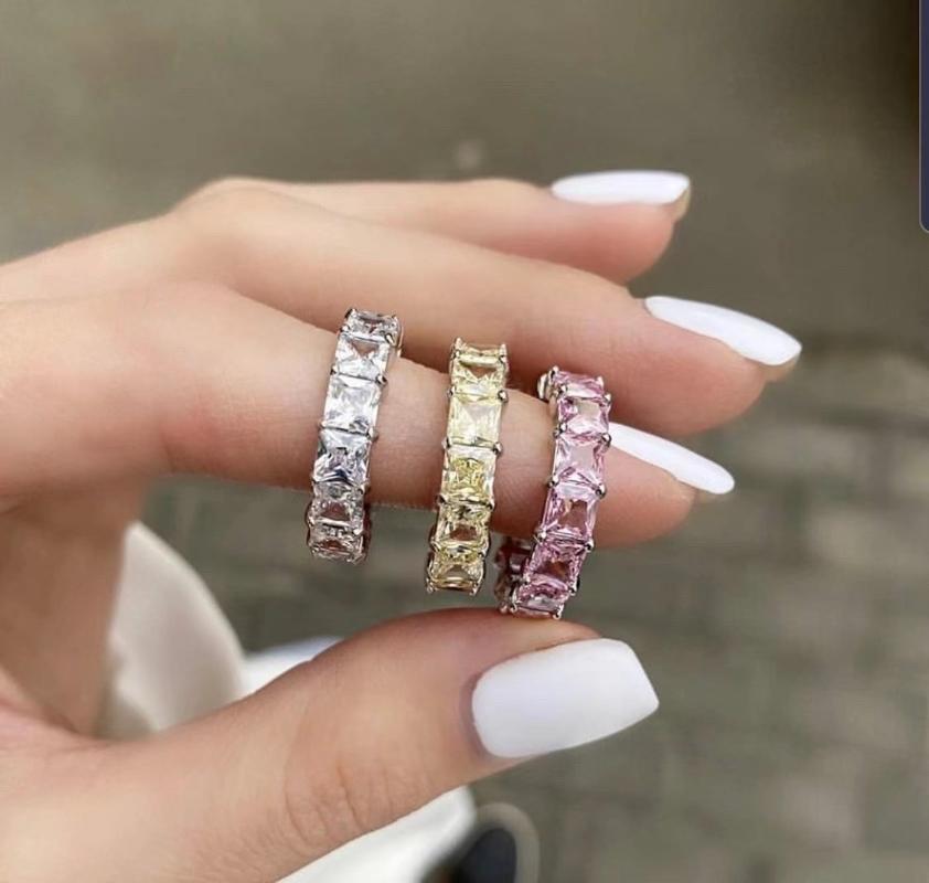 Wedding Rings Brazilian Stack Ring Luxury Wave Rainbow CZ Cubic Zircon For Women Bridal Engagement Dubai Finger J1220Wedding
Wedding Rings Brazilian Stack Ring Luxury Wave Rainbow CZ Cubic Zircon For Women Bridal Engagement Dubai Finger J1220Wedding