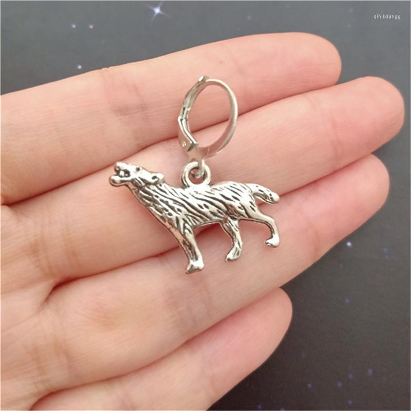 Backs Earrings 1 Pcs Wolf Earring Cool Gift Antique Silver Color Big Pendant Animal Lever Back Single
Backs Earrings 1 Pcs Wolf Earring Cool Gift Antique Silver Color Big Pendant Animal Lever Back Single