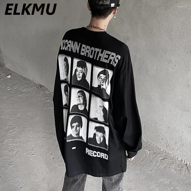 Men' T Shirts Oversized Long Sleeve Shirt Printed Harajuku Streetwear Hip Hop Tshirt Unisex Loose Casual Top Tee Black White
Men' T Shirts Oversized Long Sleeve Shirt Printed Harajuku Streetwear Hip Hop Tshirt Unisex Loose Casual Top Tee Black White