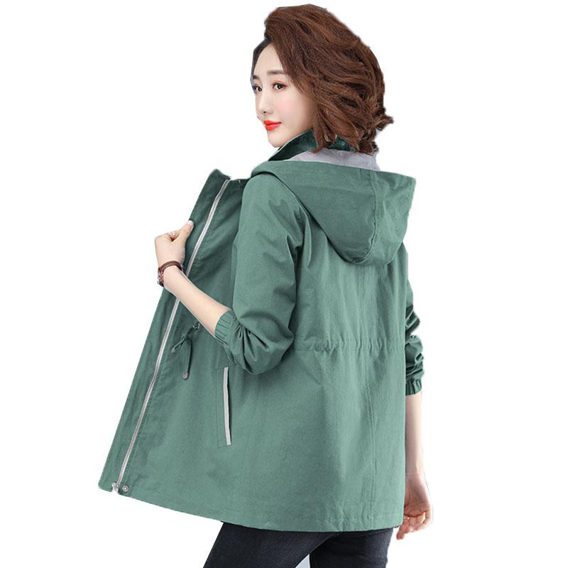 Women's Jackets Middle-Aged Elderly Ladies Spring Autumn Zipper Hooded Casual Coat Outwear Fashion Short Windbreaker Female A50W, Blue
Women's Jackets Middle-Aged Elderly Ladies Spring Autumn Zipper Hooded Casual Coat Outwear Fashion Short Windbreaker Female A50W, Blue