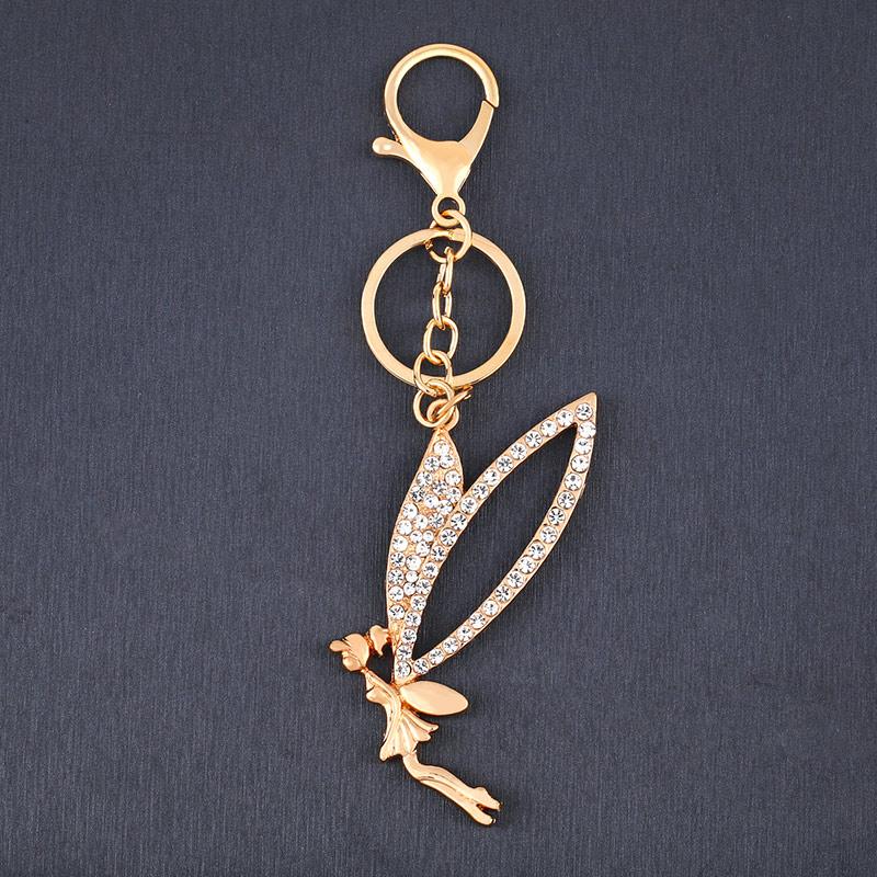 Keychains Gold Filled Fairy Angel Keychain Key Ring Charms Pendant Women Bag Car Chains Accessories Wholesale Jewelry Gift Kcha08
Keychains Gold Filled Fairy Angel Keychain Key Ring Charms Pendant Women Bag Car Chains Accessories Wholesale Jewelry Gift Kcha08