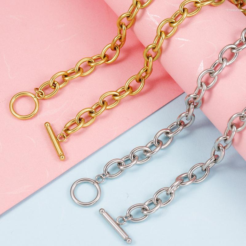 Chains Fnixtar 10pcs Stainless Steel Square Link Chain Necklaces For Women Men Toggle Clasp OT Buckle Choker Collar Hip Hop Jewelry
Chains Fnixtar 10pcs Stainless Steel Square Link Chain Necklaces For Women Men Toggle Clasp OT Buckle Choker Collar Hip Hop Jewelry
