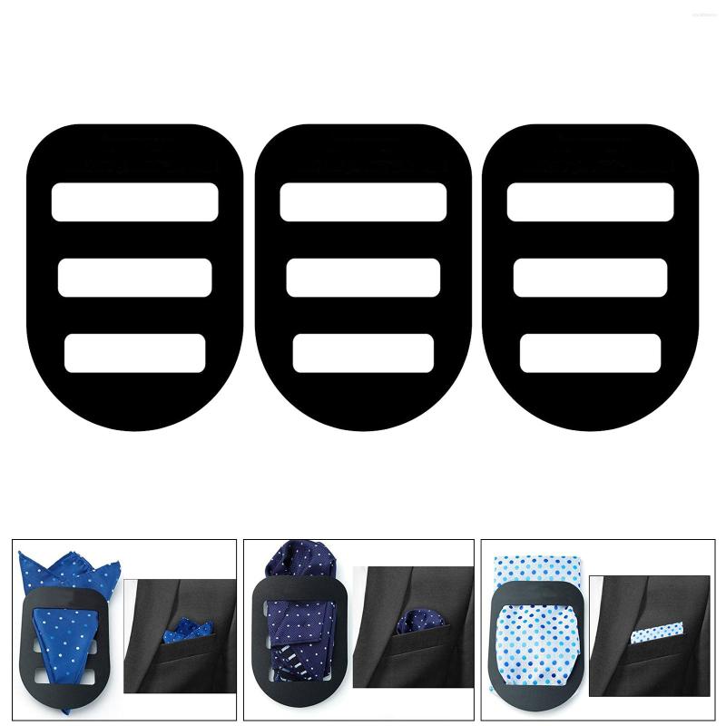 Bow Ties 3Pcs Pocket Squares Holder Scarf Silk Handkerchief Keeper Men's Suit Accessories Gentlemen Hanky Square Holders
Bow Ties 3Pcs Pocket Squares Holder Scarf Silk Handkerchief Keeper Men's Suit Accessories Gentlemen Hanky Square Holders